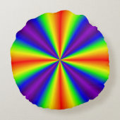 Rainbow Cross ラウンドクッション (裏面)