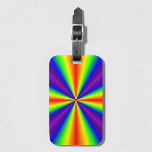 Rainbow Cross ラゲッジタグ (正面縦)