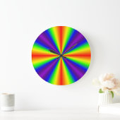 Rainbow Cross ラージ壁時計 (ホーム)