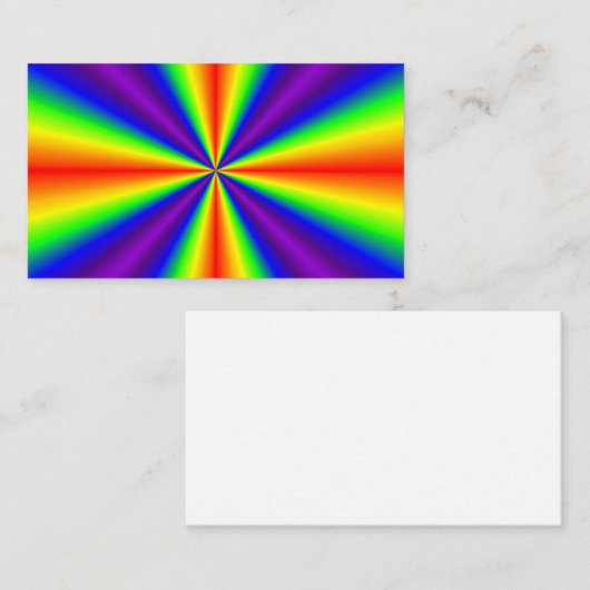 Rainbow Cross 名刺 (正面/裏面)