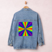 Rainbow Cross Denim Jacket デニムジャケット (ハンガー)