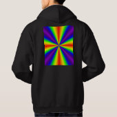 Rainbow Cross Pullover Hoodie パーカ (裏面)