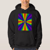 Rainbow Cross Pullover Hoodie パーカ (正面)