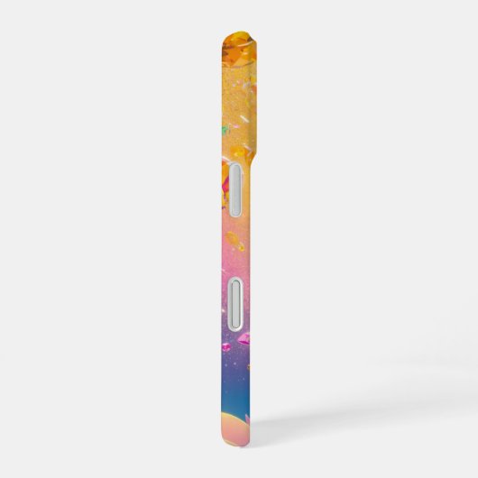 Rainbow Crystal Fantasy Phone Case iPhone 16ケース (右側面)