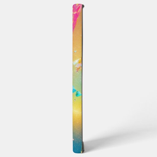 Rainbow Crystal Fantasy Phone Case Samsung Galaxyケース (左側面)