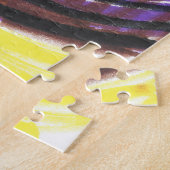 Rainbow Cupcake Child Art Magic  ジグソーパズル (側面)