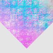 [Rainbow Damask] Elegant Colorful Soft Pastels 薄葉紙 (詳細)