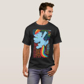 Rainbow Dashの友達のいろいろな言葉 Tシャツ (正面フル)