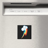 Rainbow Dash Cuties Mark マグネット (インサイチュ (食洗機))