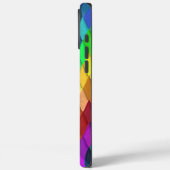 Rainbow Diamond Geometric Pattern Case-Mate iPhoneケース (裏面 / 左)