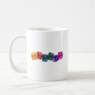 Rainbow Dice Coffee Mug コーヒーマグカップ