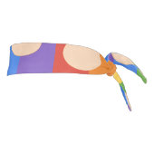 RAINBOW DOT STRIPES タイヘッドバンド (回転90)