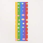 RAINBOW DOT STRIPES ヨガマット (正面)