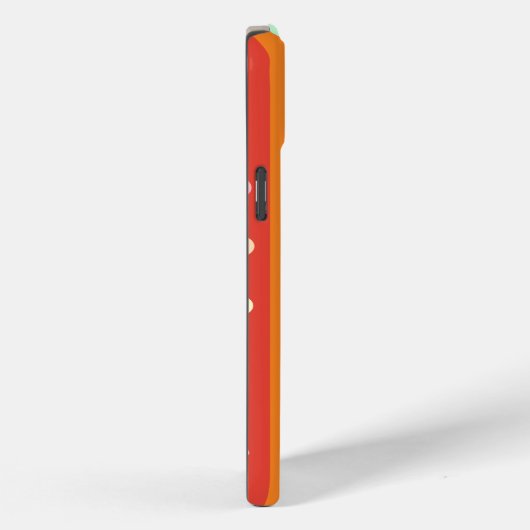 RAINBOW DOT STRIPES Case-Mate iPhoneケース (裏面 / 右)