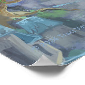 Rainbow Dragon Art ポスター (角)