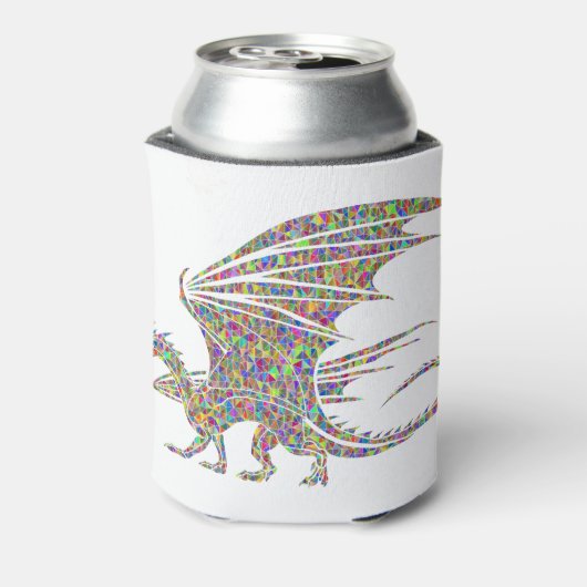 Rainbow Dragon Tribal Tattoo Idée cadeau 缶クーラー (缶裏面)