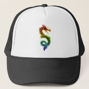 RAINBOW_DRAGON_VECTOR_ RAINBOW DRAGON カラフル DRAGON キャップ