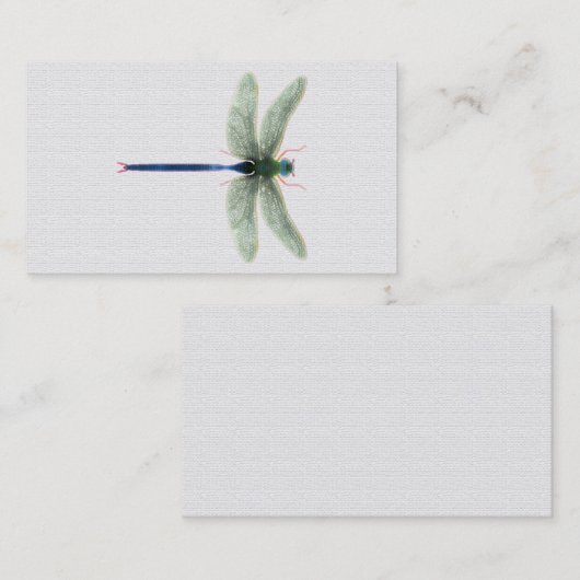 Rainbow Dragonflyカスタマイズ可能な名刺 名刺 (正面/裏面)