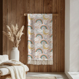 Rainbow Dreams Blanket Sherpa Gift for Children シェルパブランケット