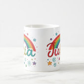 Rainbow Dreams Julia 1 コーヒーマグカップ (中央)