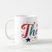 Rainbow Dreams Thomas 1 コーヒーマグカップ (左)