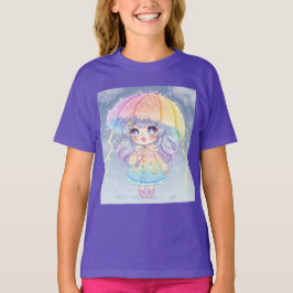 Rainbow During a Storm, Natasha Us Tシャツ