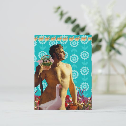 Rainbow Easter シーズンポストカード (スタンド正面)