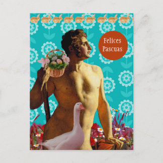 Rainbow Easter シーズンポストカード