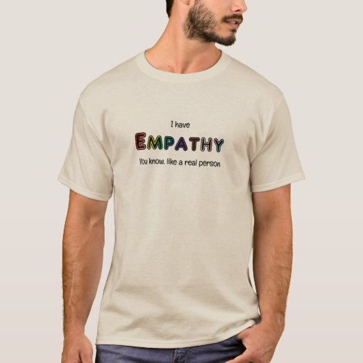 Rainbow Empathy Tシャツ (正面)
