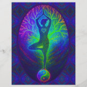 Rainbow Energy Yin Yang Yoga チラシ (正面)
