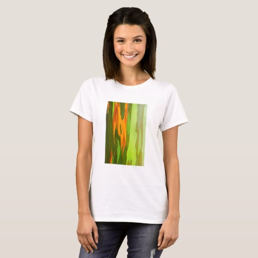 Rainbow Eucalyptus bark, Hawaii Tシャツ (正面フル)