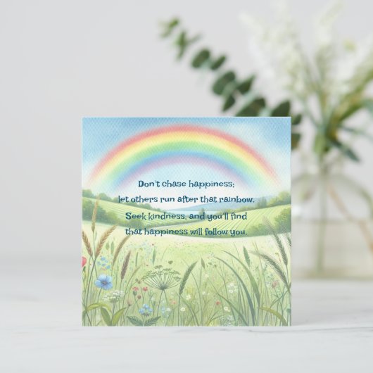 Rainbow / Field & Quote カード (スタンド正面)