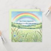 Rainbow / Field & Quote カード (正面/裏面インサイチュ)