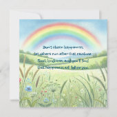 Rainbow / Field & Quote カード (正面)