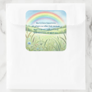 Rainbow / Field & Quote スクエアシール