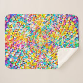 Rainbow Fireworks シェルパブランケット (正面(横))