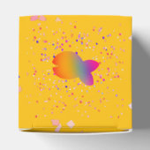 Rainbow Fish Kids Yellow Birthday  フェイバーボックス (上部)