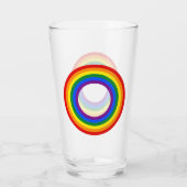 RAINBOW FLAG -ストライプリングや輪- LGBT タンブラーグラス (裏面)