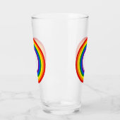 RAINBOW FLAG -ストライプリングや輪- LGBT タンブラーグラス (左)