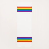 RAINBOW FLAG -ストライプ- LGBT colors ヨガマット (裏面)