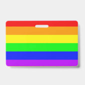 Rainbow Flag バッジ (裏面)
