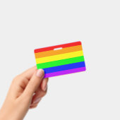 Rainbow Flag バッジ (手持ち)