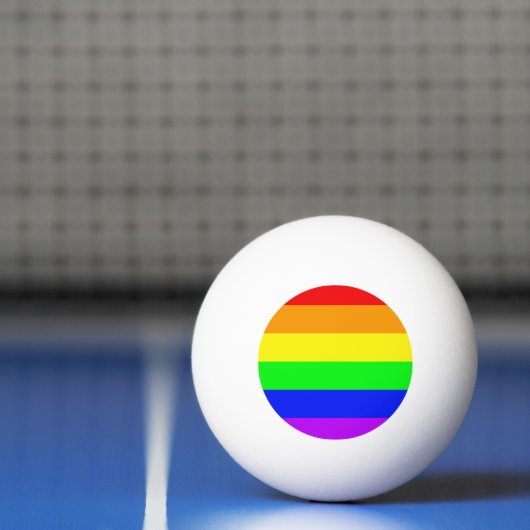 Rainbow Flag 卓球ボール (ネット)