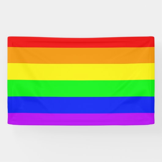 Rainbow Flag 横断幕 (横)