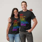 Rainbow Flag Human Rights Womens  Gay Rights Lgbtq Tシャツ (ユニセックス)
