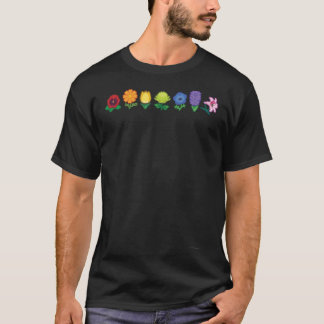 Rainbow Flower Power gift Tシャツ
