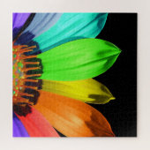 Rainbow Flower Puzzle ジグソーパズル (横)