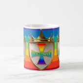 Rainbow Follower Crest Coffee Mug コーヒーマグカップ (中央)