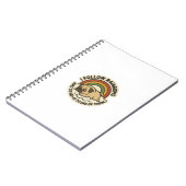 Rainbow Follower Pug St.Patrick's Day ノートブック (左側)