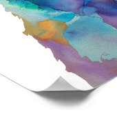 Rainbow fox ポスター (角)